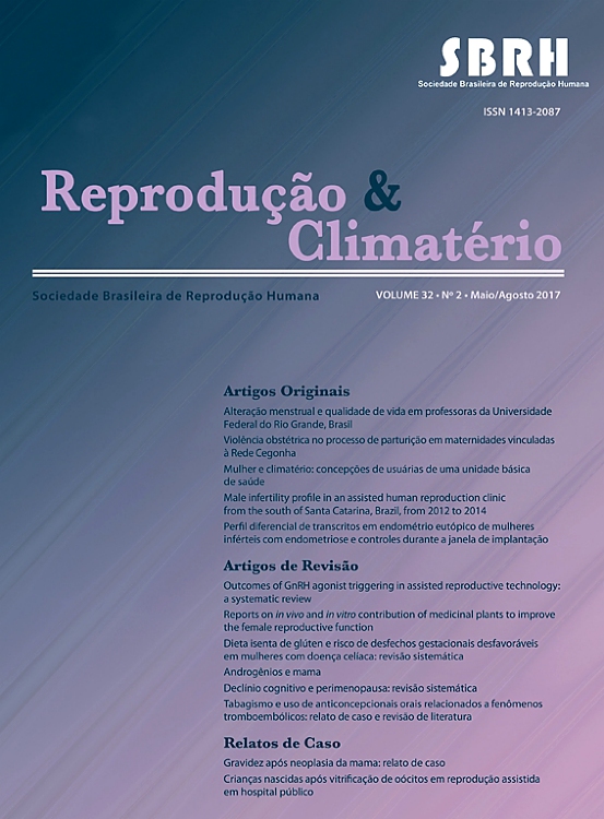 Go to journal home page - Reprodução & Climatério